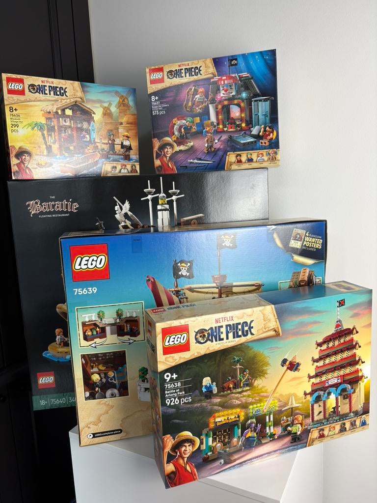 5 ensembles LEGO One Piece, Enlèvement ou Envoi, Comme neuf, Lego