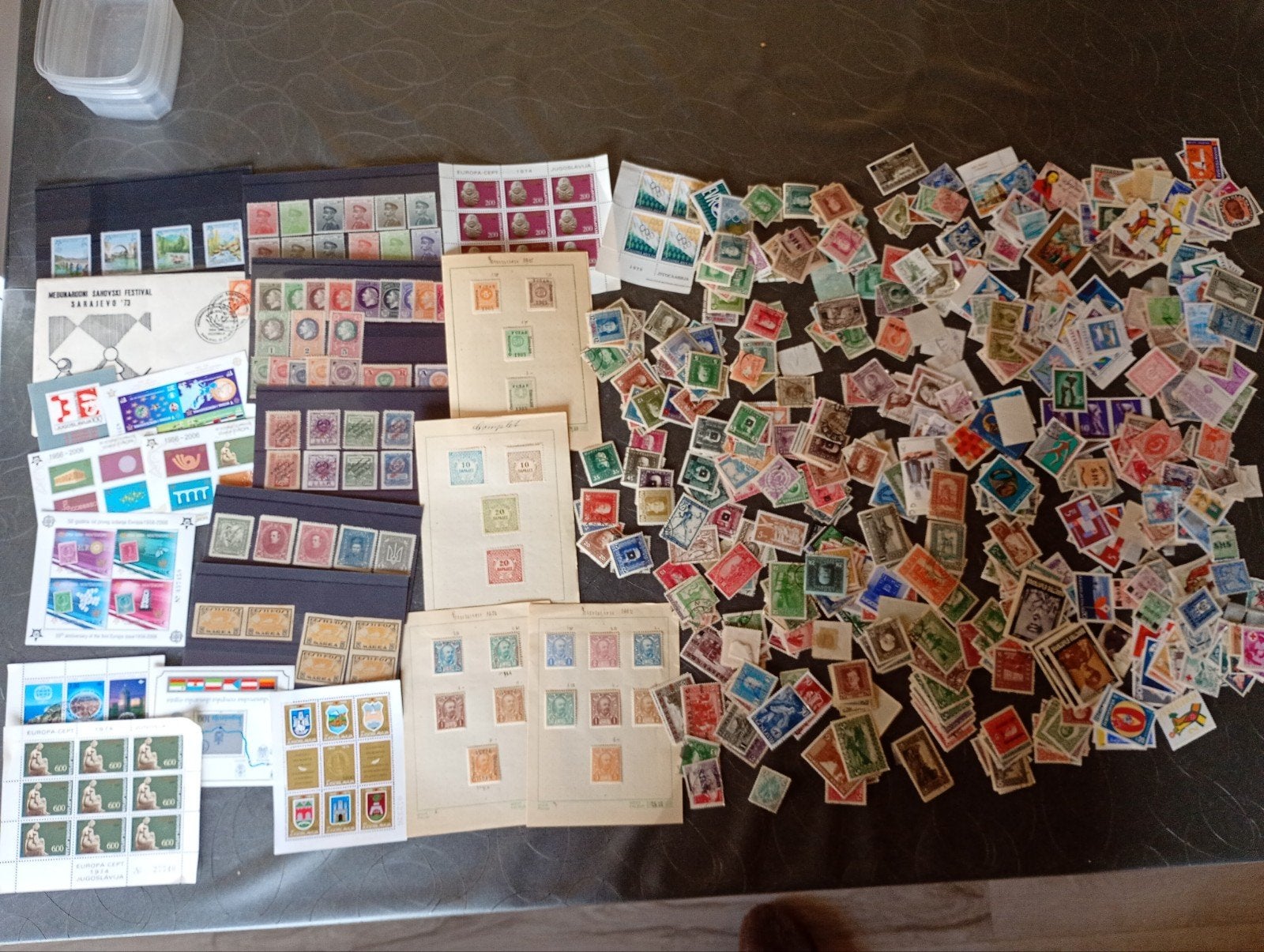 R5) joli lot de timbres de Yougoslavie, Enlèvement ou Envoi