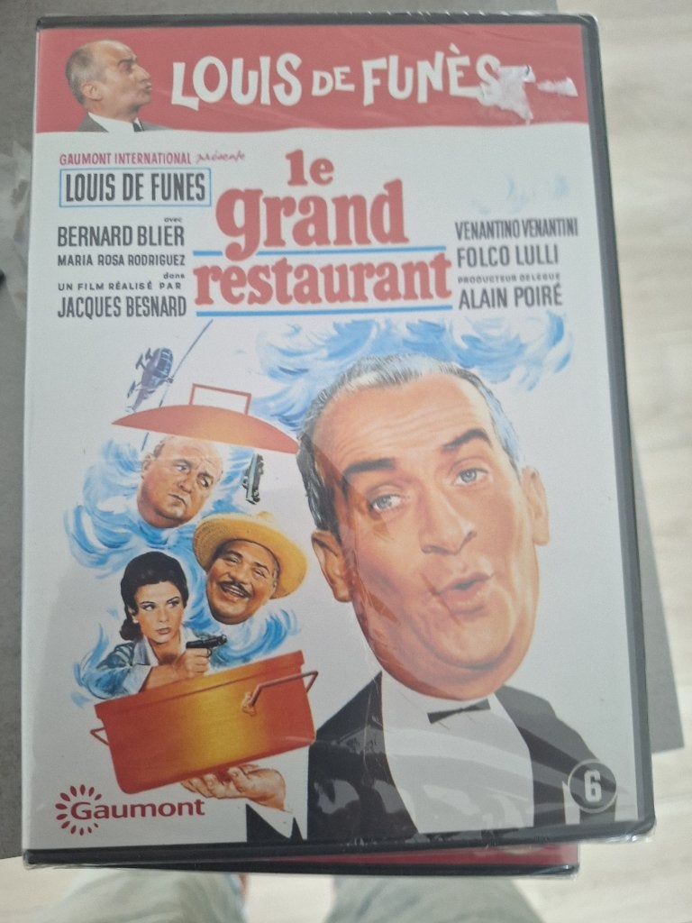 Le grand restaurant,  dvd, Louis de Funès, ndl ondertiteld, Enlèvement ou Envoi, Neuf, dans son emballage