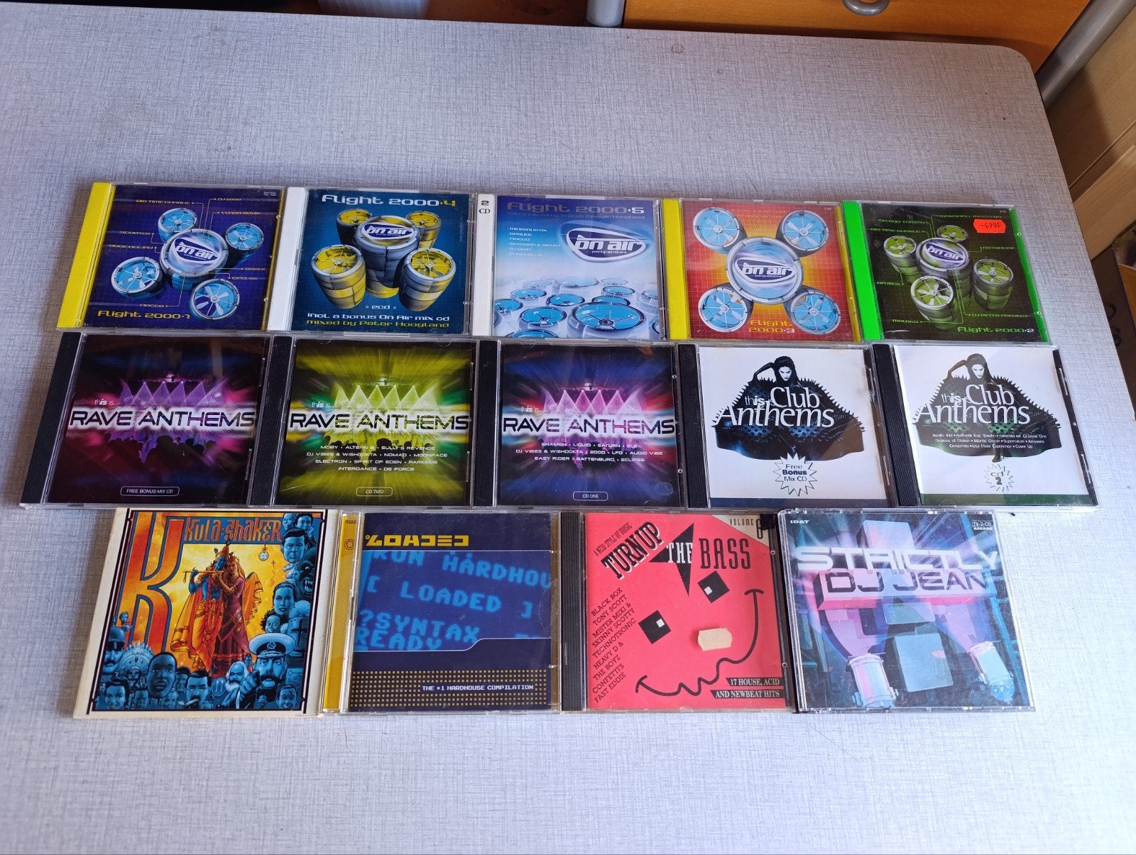 Lot de CDs House, CD & DVD, Enlèvement ou Envoi, House