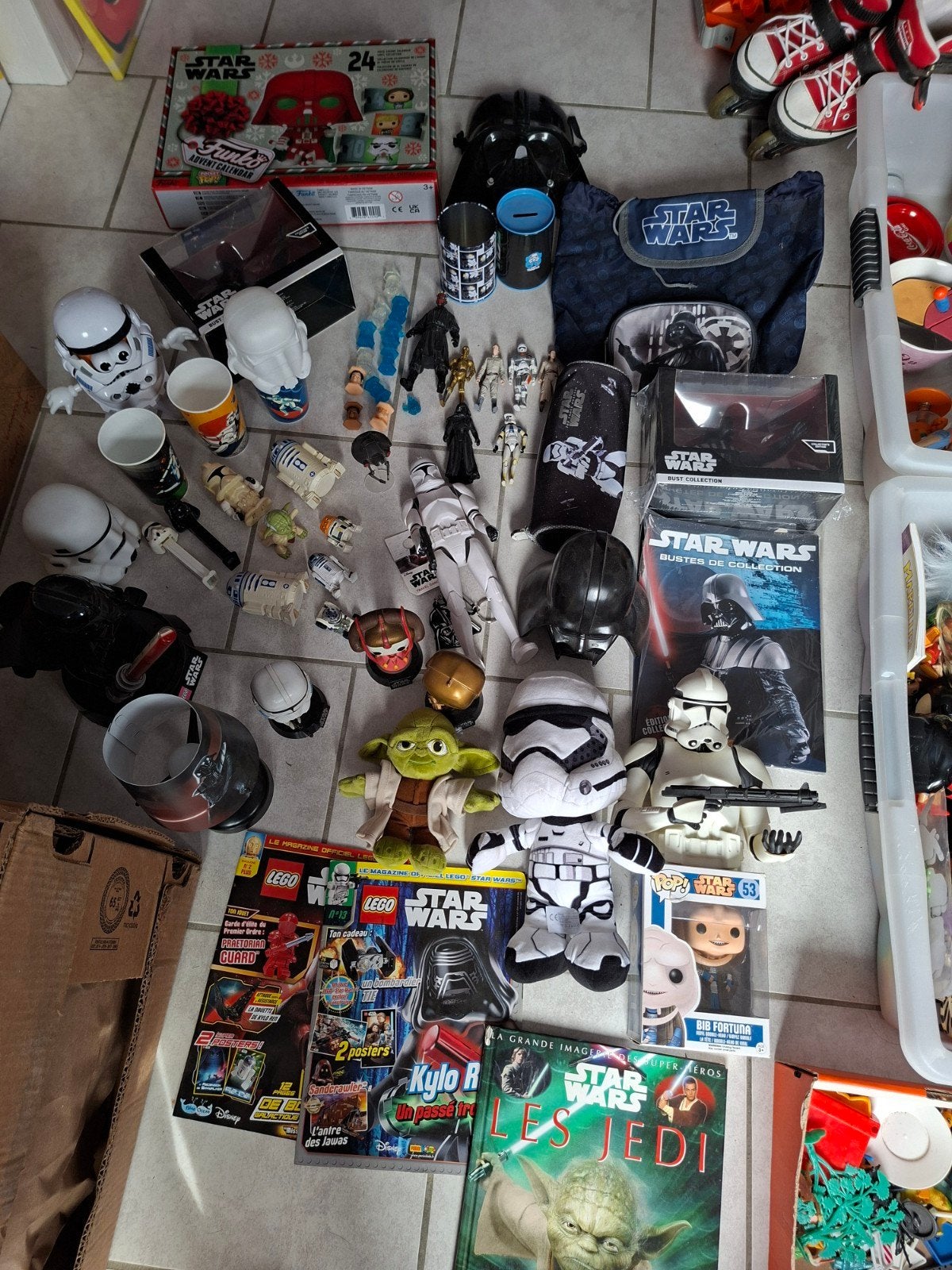 lot star wars, Enlèvement