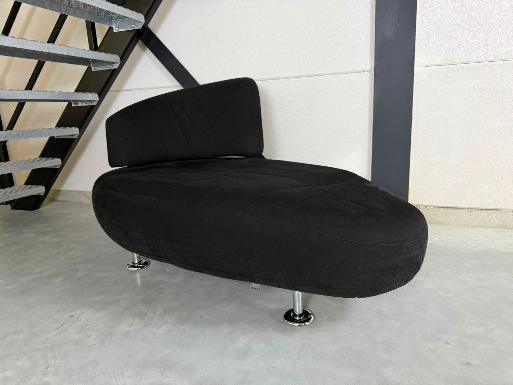 Leolux Kikko – Zwart – Nieuwstaat, Ophalen, Zo goed als nieuw, Metaal, 75 tot 100 cm