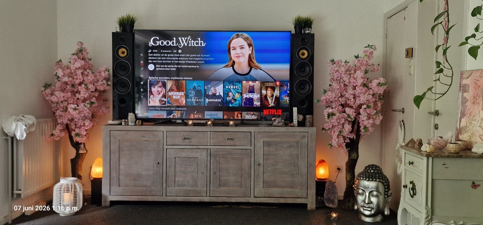 Sony 189cm/72 inch met Denon geluidssysteem., Ophalen