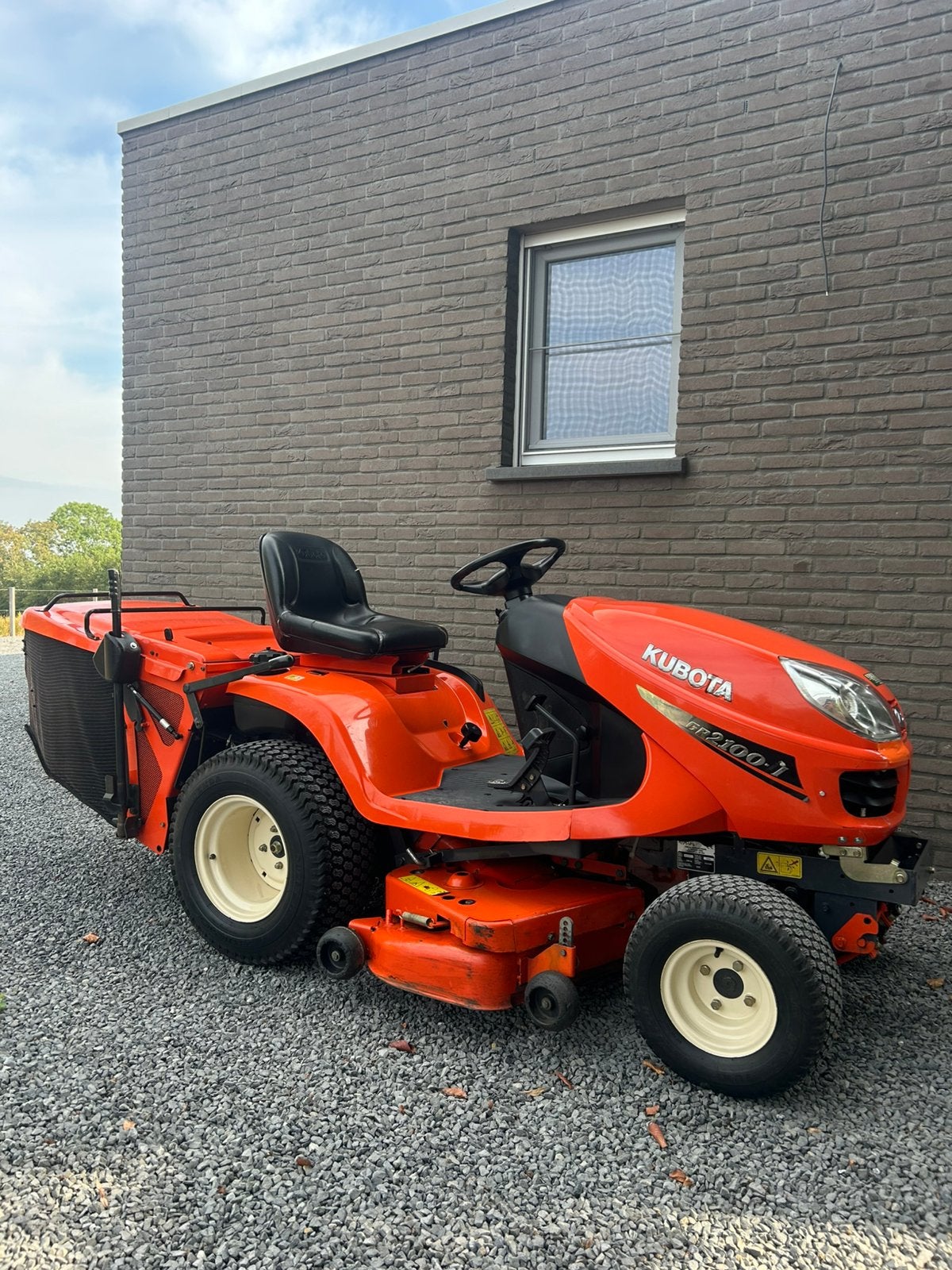 Kubota GR2100, Tuin en Terras, Zitmaaiers, Ophalen, Gebruikt
