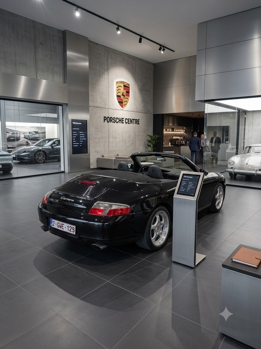 Porsche 911 996 carrera 2 Cabriolet manual IMS OK, Autos, Cabriolet, Noir, 2 portes, 6 cylindres