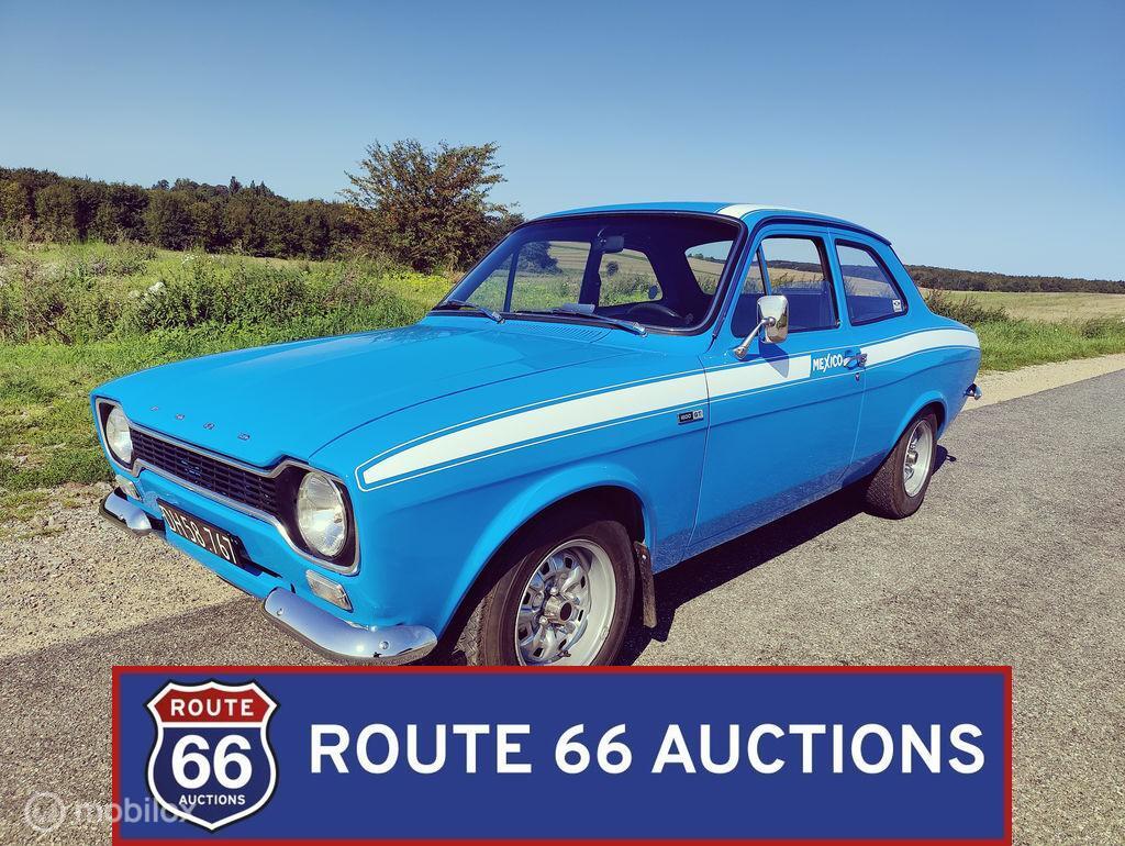 Ford Escort Mk1 Mexico | 1973 | Route 66 Auctions, Zwart, Bedrijf, Handgeschakeld, Overige carrosserie