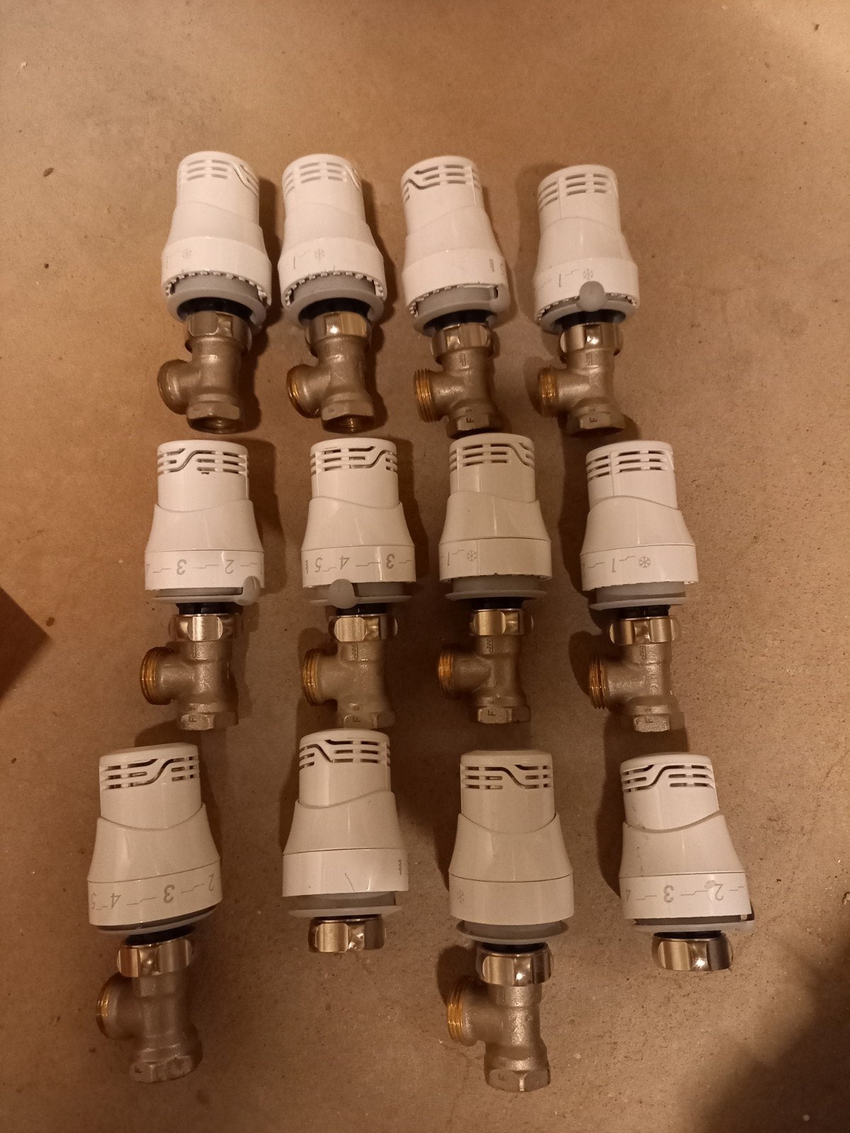 Thermostatische kranen, Ophalen