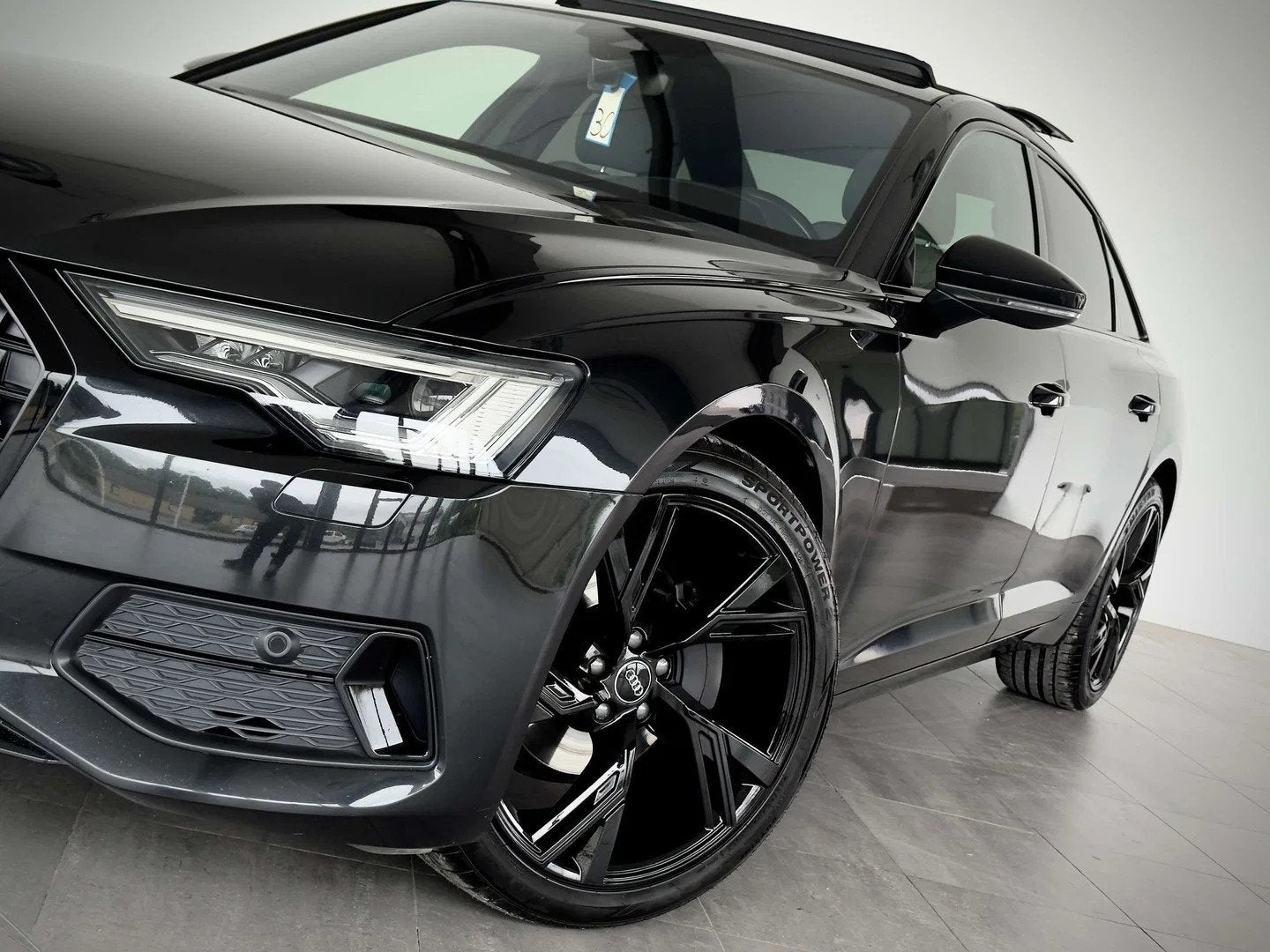 Audi A6 2.0 TDi SLINE-1ERPRO-COCKPIT-CARPLAY-CAMERA-GPS-JANT, Auto's, Automaat, 4 deurs, Alcantara, Zwart
