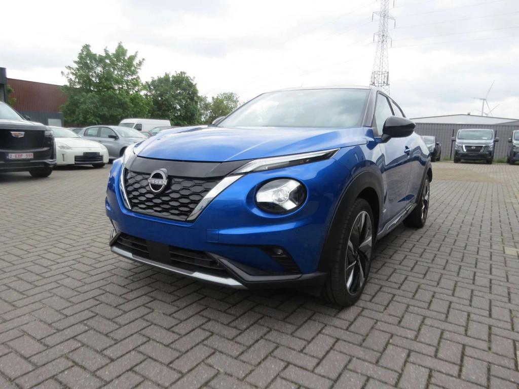 Nissan Juke Juke 1.6 HYBRIDE N-DESIGN (bj 2022, automaat), Automaat, Gebruikt, 4 cilinders, Blauw