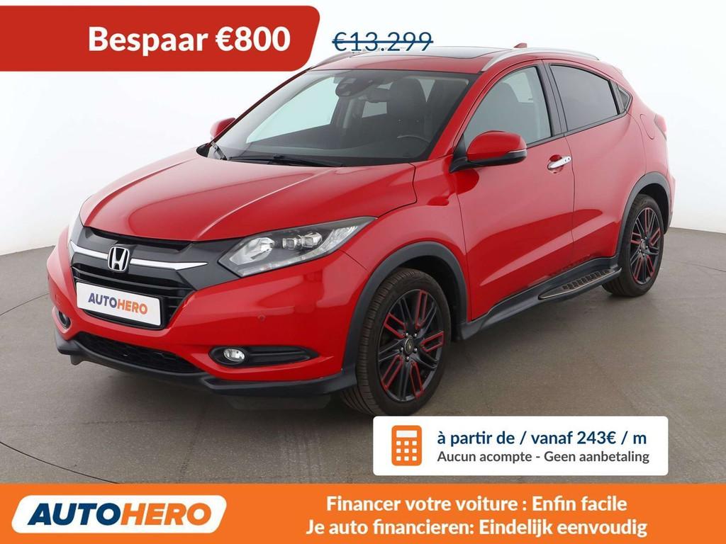 Honda HR-V 1.5 i-VTEC Executive (bj 2016), Auto's, Voorwielaandrijving, Zwart, HR-V, 96 kW
