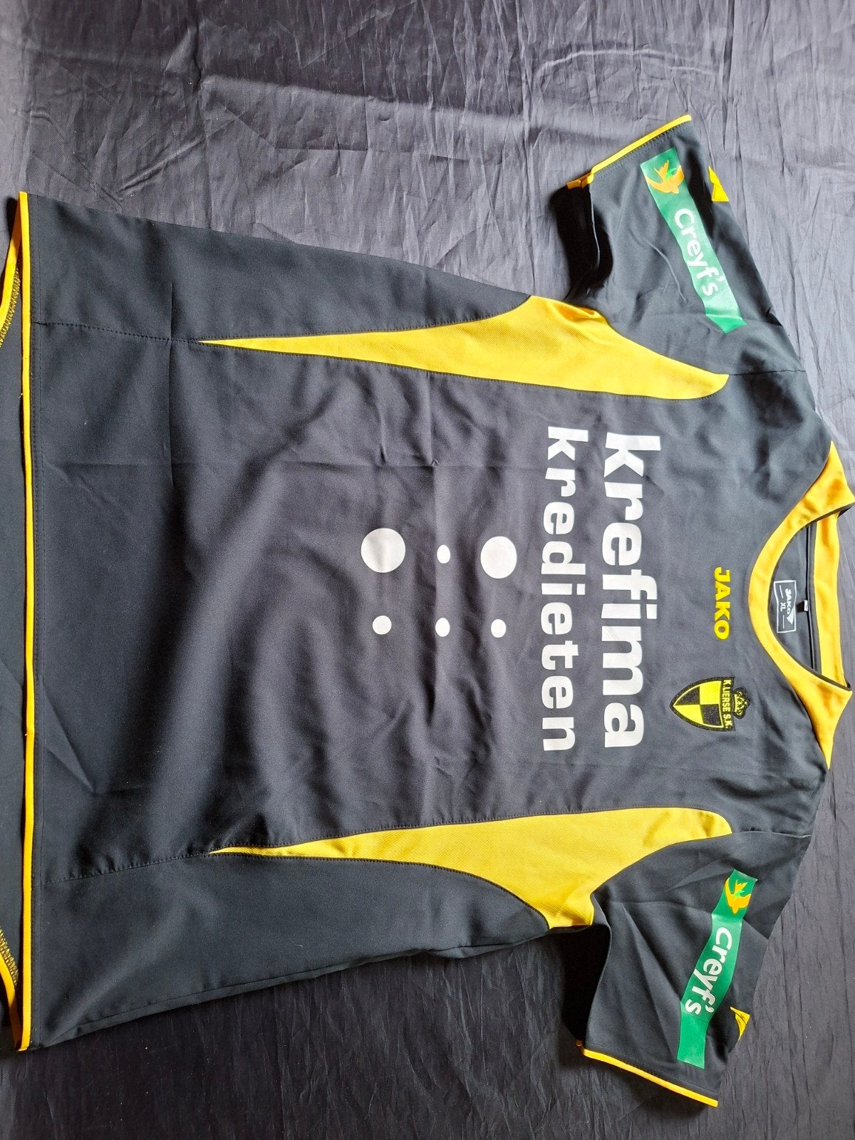 Vintage shirt Lierse krefima, Maat XL, Ophalen of Verzenden, Gebruikt, Shirt