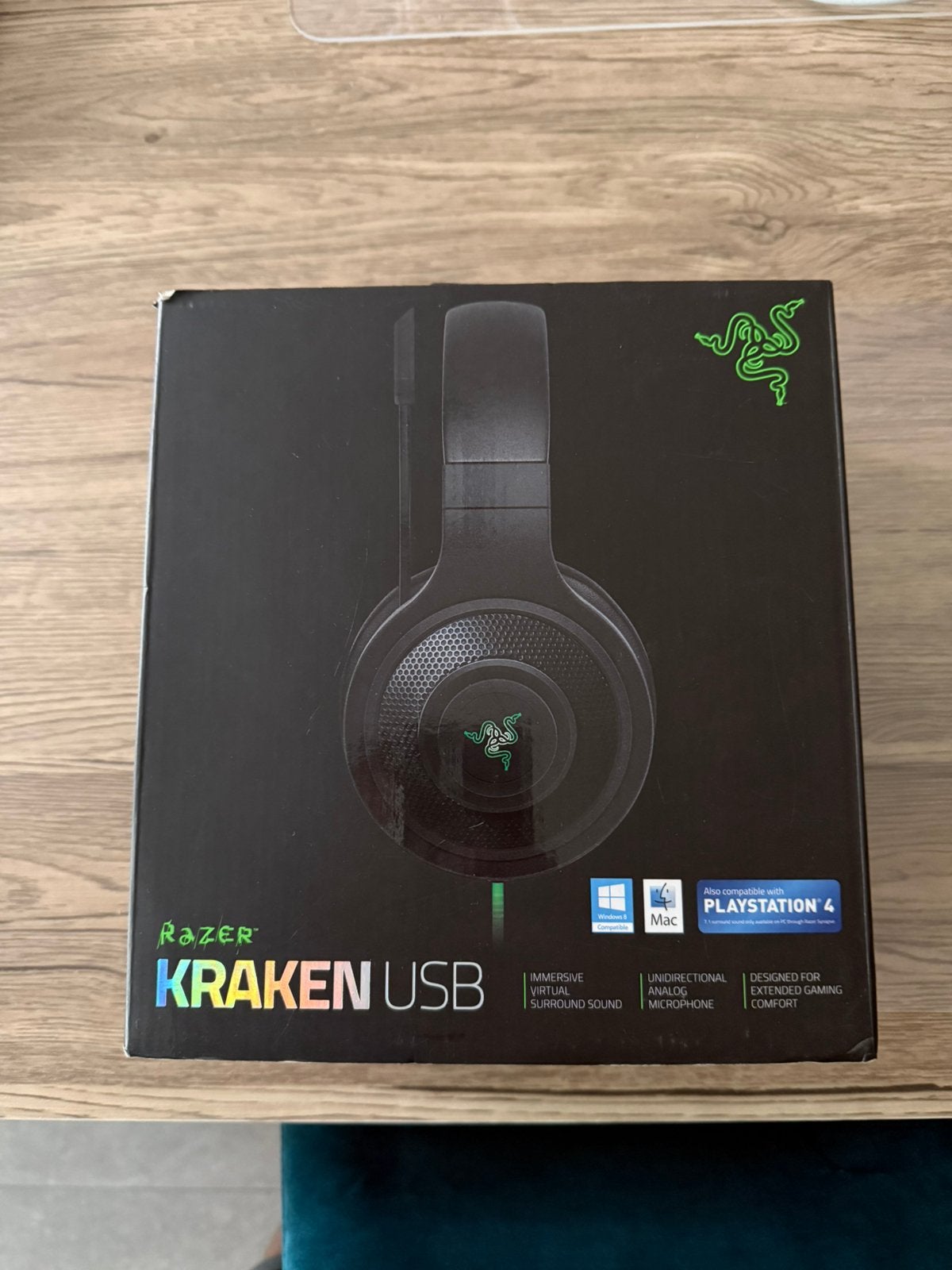 Razer hoofdtelefoon, Computers en Software, Headsets, Ophalen, Zo goed als nieuw