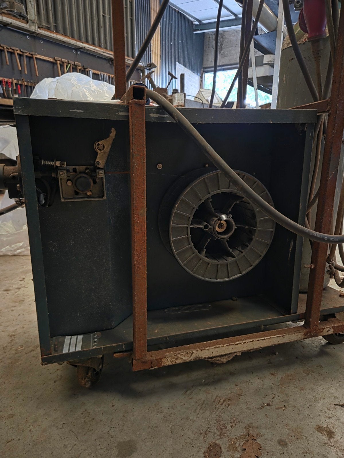 mig mag halfautomaat, Enlèvement, 150 à 250 ampères, CO2