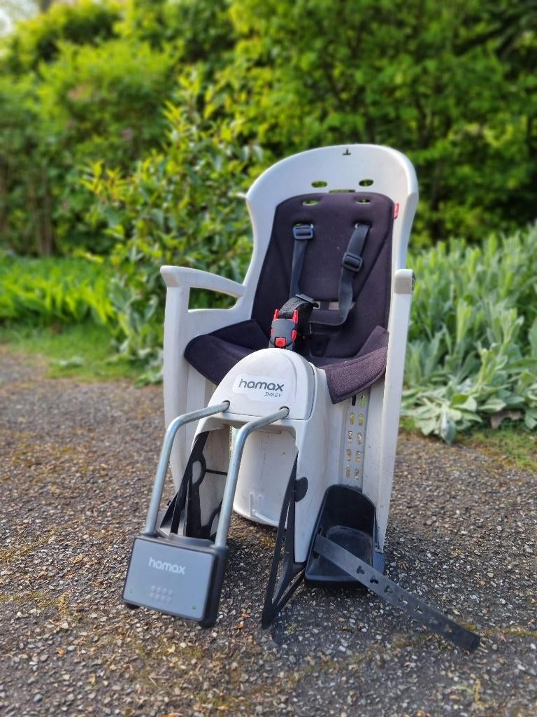 HAMAX fietsstoeltje achteraan grijs, Fietsen en Brommers, Fietsaccessoires | Fietsstoeltjes, Ophalen, Achterzitje, 15 t/m 36 kg