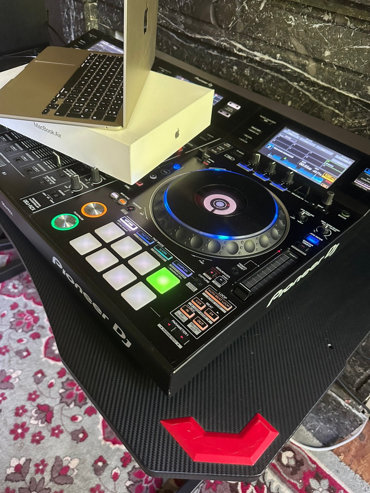 Platines PIONEER DJ DDJ-RZX + MacBook air M4 + accessoires, Enlèvement, Utilisé, Platine, Pioneer
