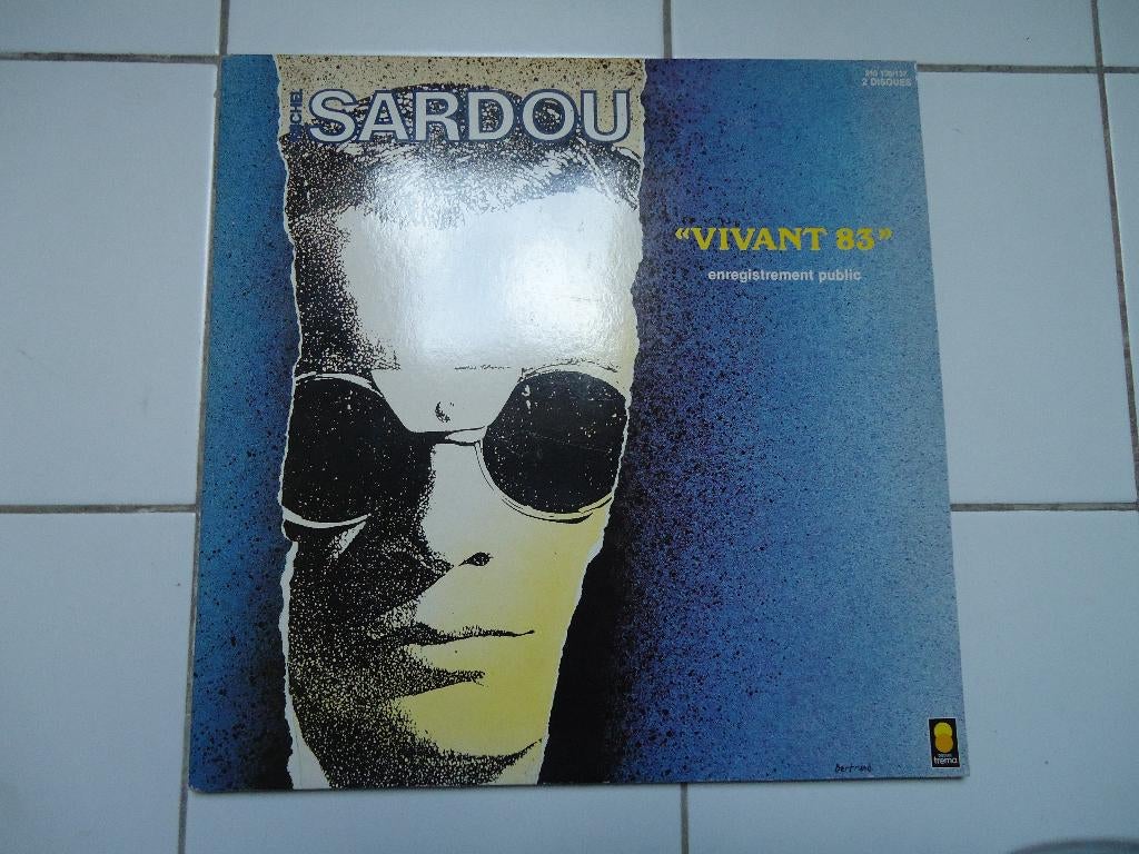 DISQUE 33 T MICHEL SARDOU, Enlèvement, Comme neuf, Autres formats
