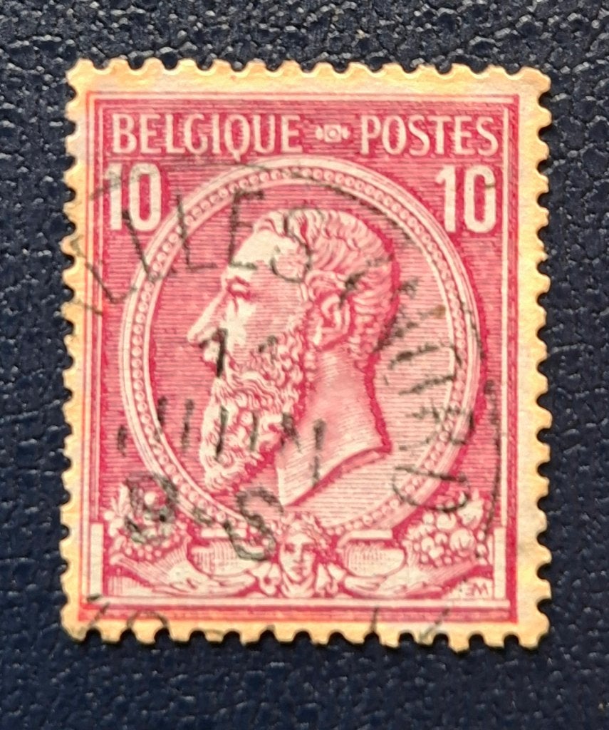 Timbre OBP 46 de Belgique, Enlèvement ou Envoi, Chefs d'Etat, Affranchi, Timbre-poste