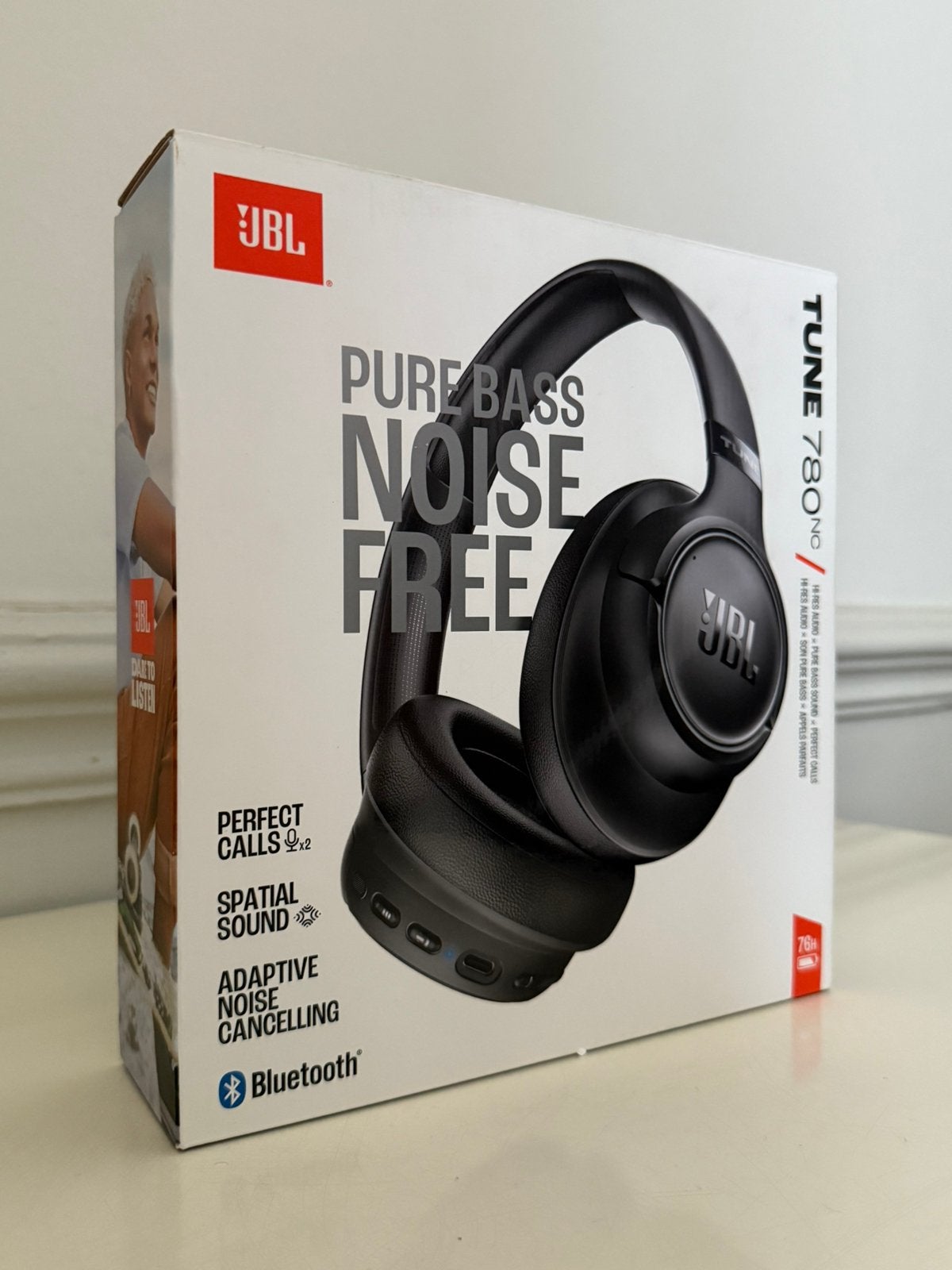 NOUVEAUX écouteurs Bluetooth JBL Tune 780NC, TV, Hi-fi & Vidéo, Casques audio, Neuf, JBL, Bluetooth, Noir