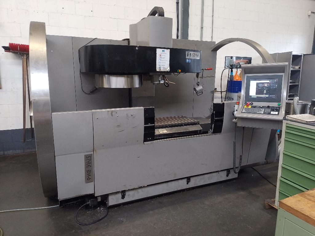 Style BM6, cnc freesmachine, Enlèvement ou Envoi, Utilisé, Fraiseuse, Contrôlé par ordinateur (cnc)