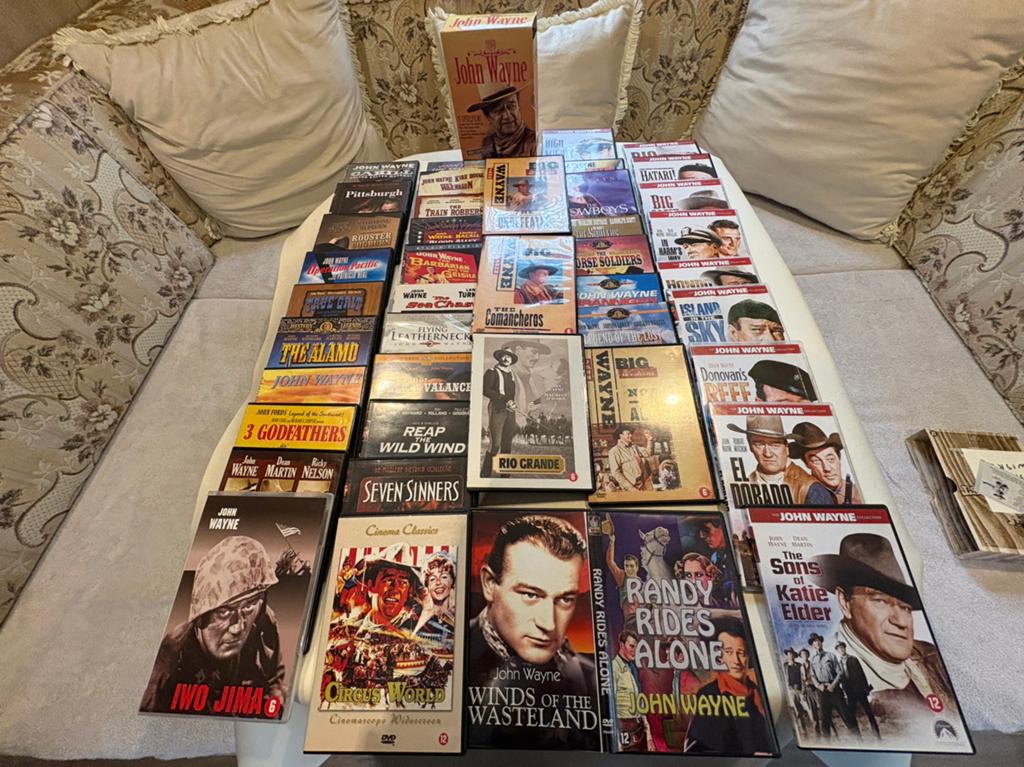John wayne collectie, Cd's en Dvd's, Ophalen, Zo goed als nieuw