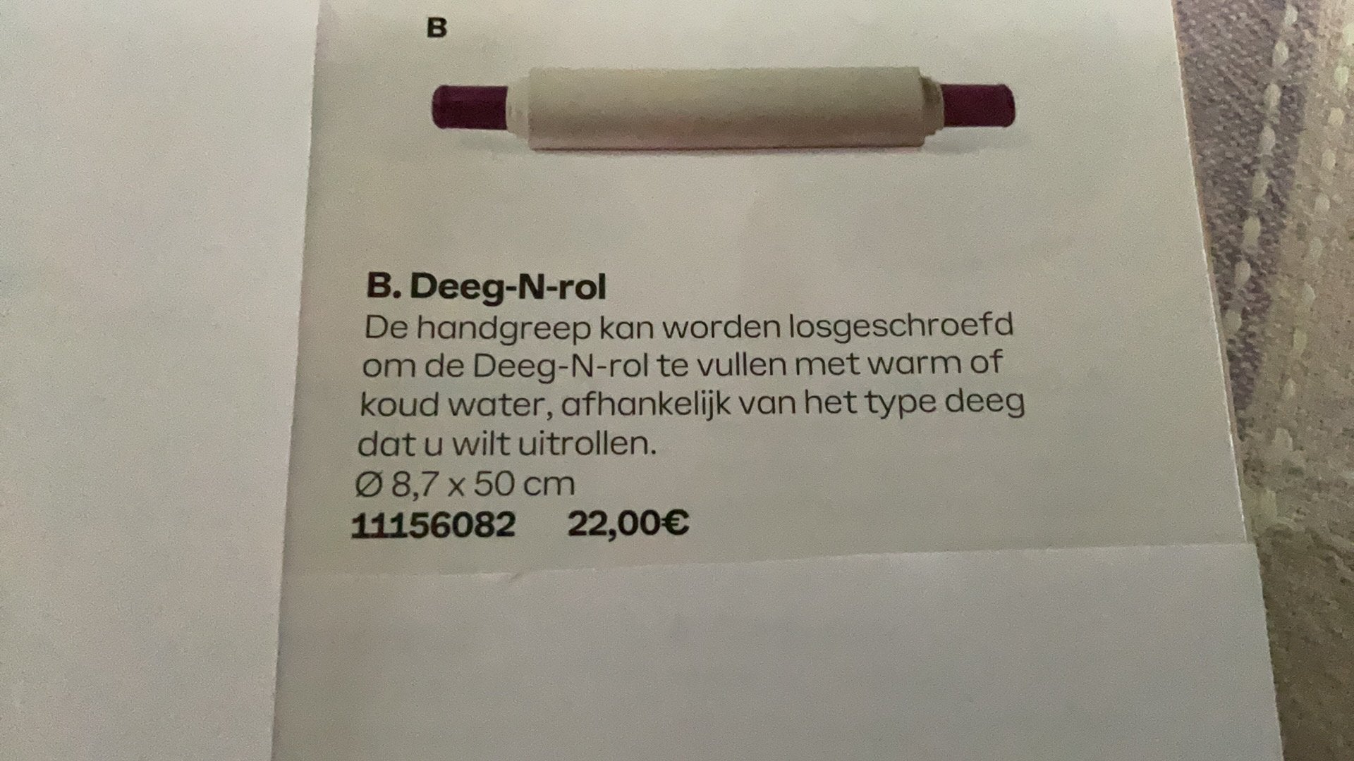 Deegrol Tupperware, Huis en Inrichting, Ophalen of Verzenden, Nieuw