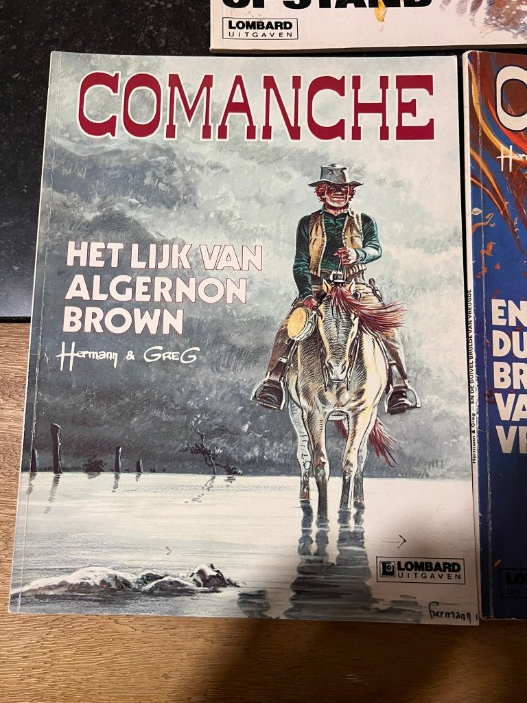 3 strips van Comanche: De opstand/ En de duivel../ Het lijk, Livres, BD, Plusieurs BD, Enlèvement ou Envoi, Utilisé