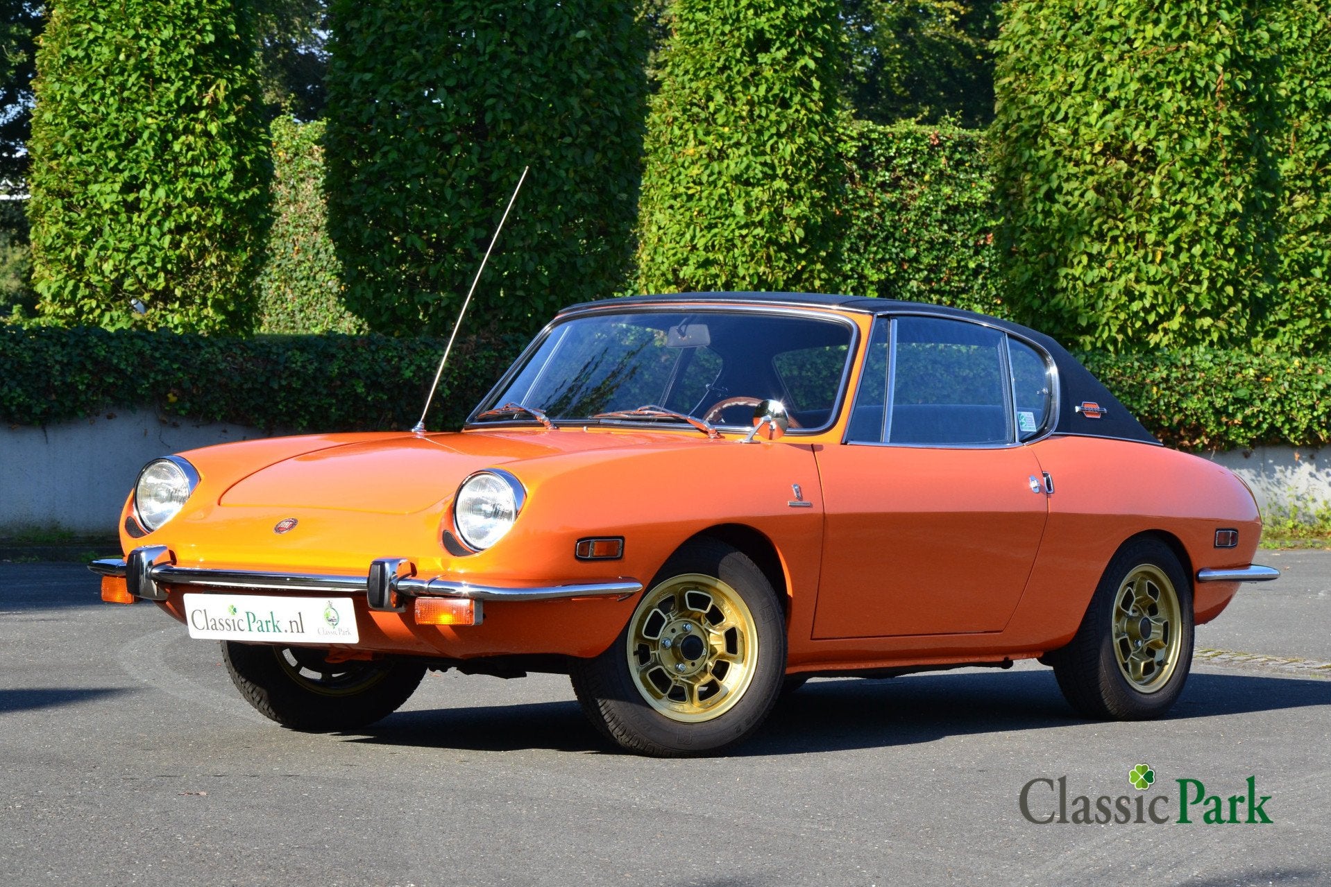 Fiat 850 Bertone Racer (bj 1971), Auto's, Oldtimers, 903 cc, Achterwielaandrijving, Zwart, Overige kleuren