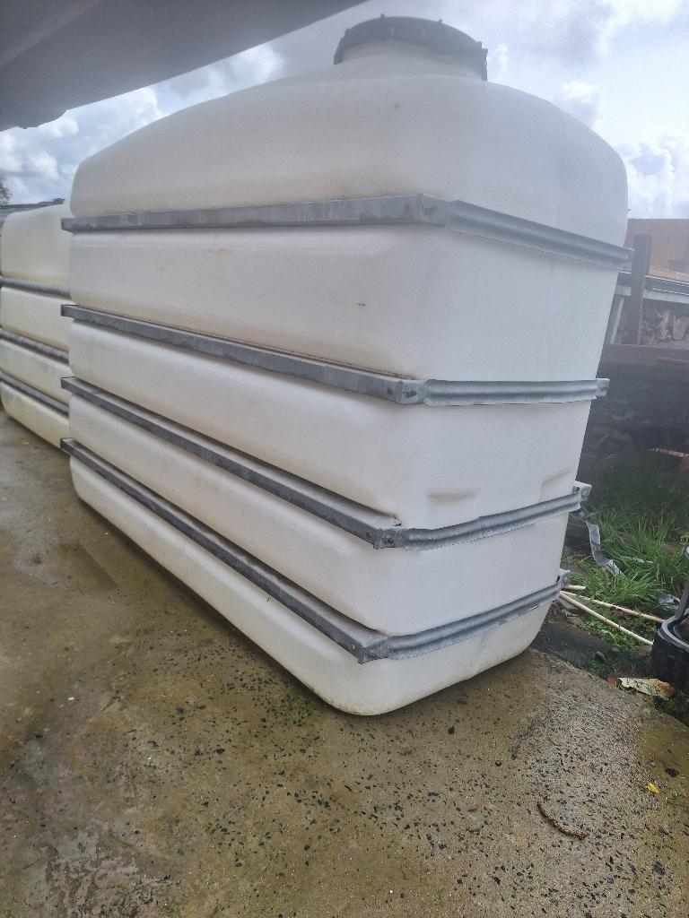 Watertank, Ophalen, Gebruikt