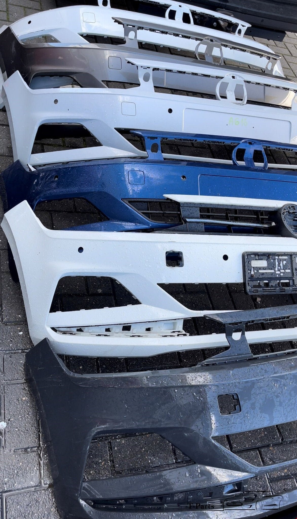 Volkswagen polo 2g voorbumper 2017+ VERSCHILLENDE ! Bumper, Info@fabrikant.eu, Fabrikant BV, Nieuw, Bumper