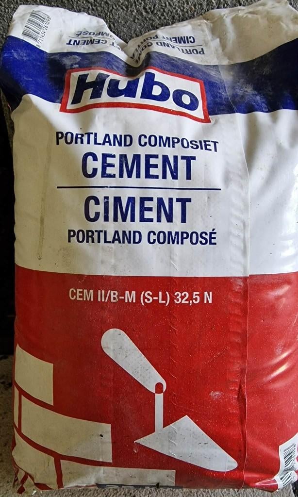 25 kg Cement, Doe-het-zelf en Bouw, Ophalen, Nieuw, Beton