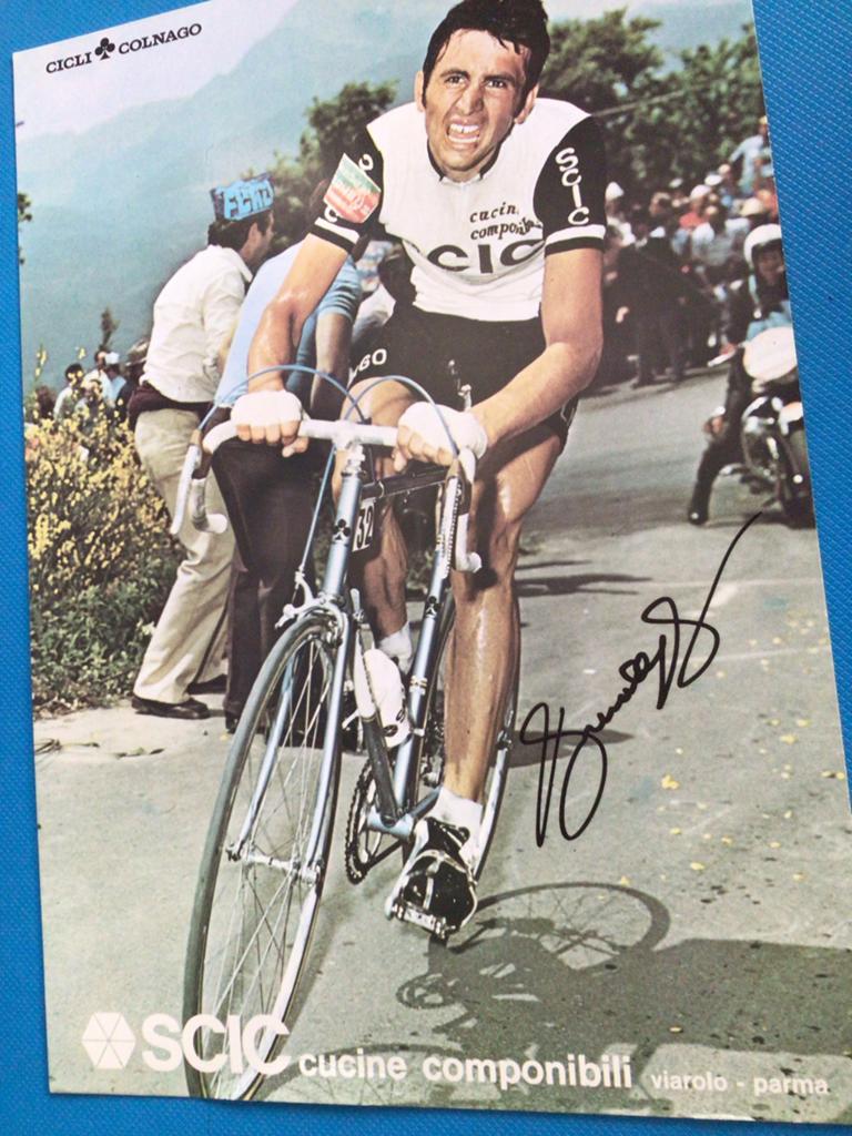 wielerkaart colnago scic  g battista baronchelli signe, Sports & Fitness, Cyclisme, Envoi, Comme neuf