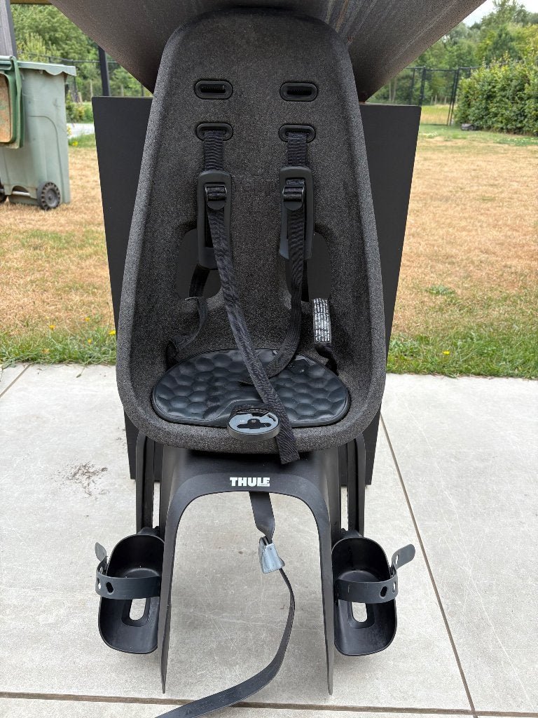 Thule kinderstoel, Ophalen, Achterzitje, Voetsteuntjes, 0 t/m 18 kg