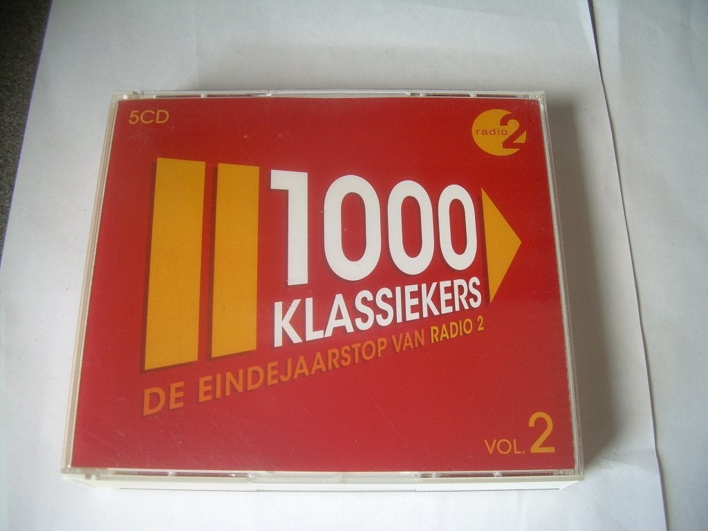 COFFRET DE 5 CD - RADIO 2 - 1000 CLASSIQUES VOL 2, CD & DVD, CD | Compilations, Enlèvement ou Envoi, Comme neuf, Pop, Coffret