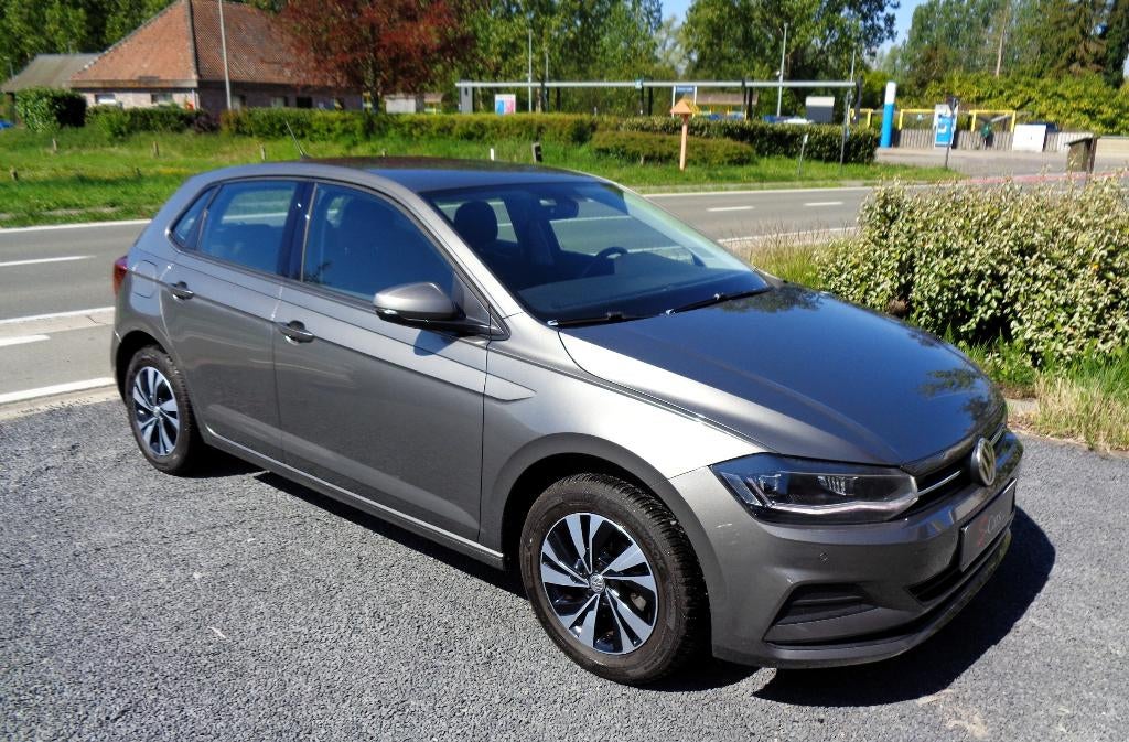 Volkswagen Polo 1.0i / Eerste eigenaar/ Carplay / Sensoren, Auto's, Voorwielaandrijving, Stof, 48 kW, Bedrijf