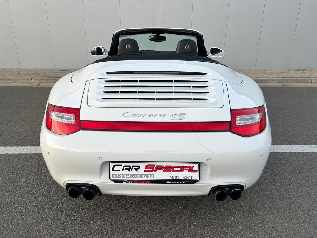 997.2  Carrera 4S Cabrio  3.8l - 385 cv -, Autos, Porsche, Cuir, Achat, Entreprise, Noir