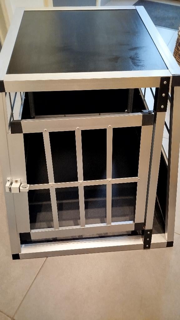 honden transportbox, Dieren en Toebehoren, Ophalen, Zo goed als nieuw
