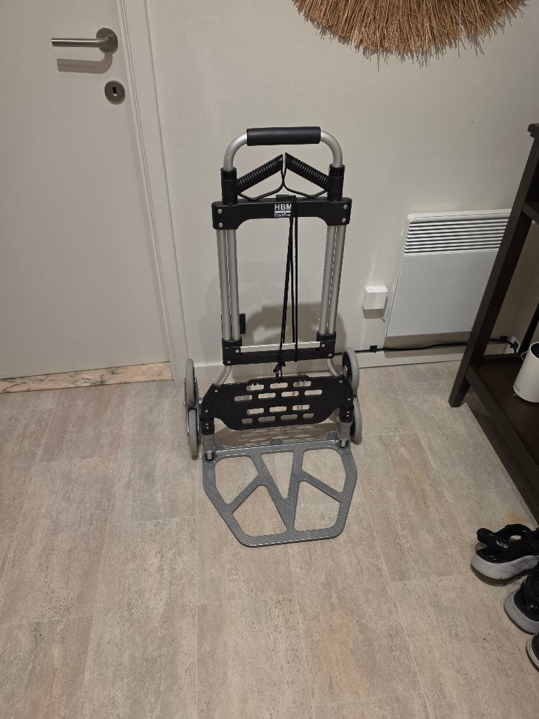 Steekwagen opvouwbaar - 120kg - Trapwielen, Enlèvement, Neuf, Diable