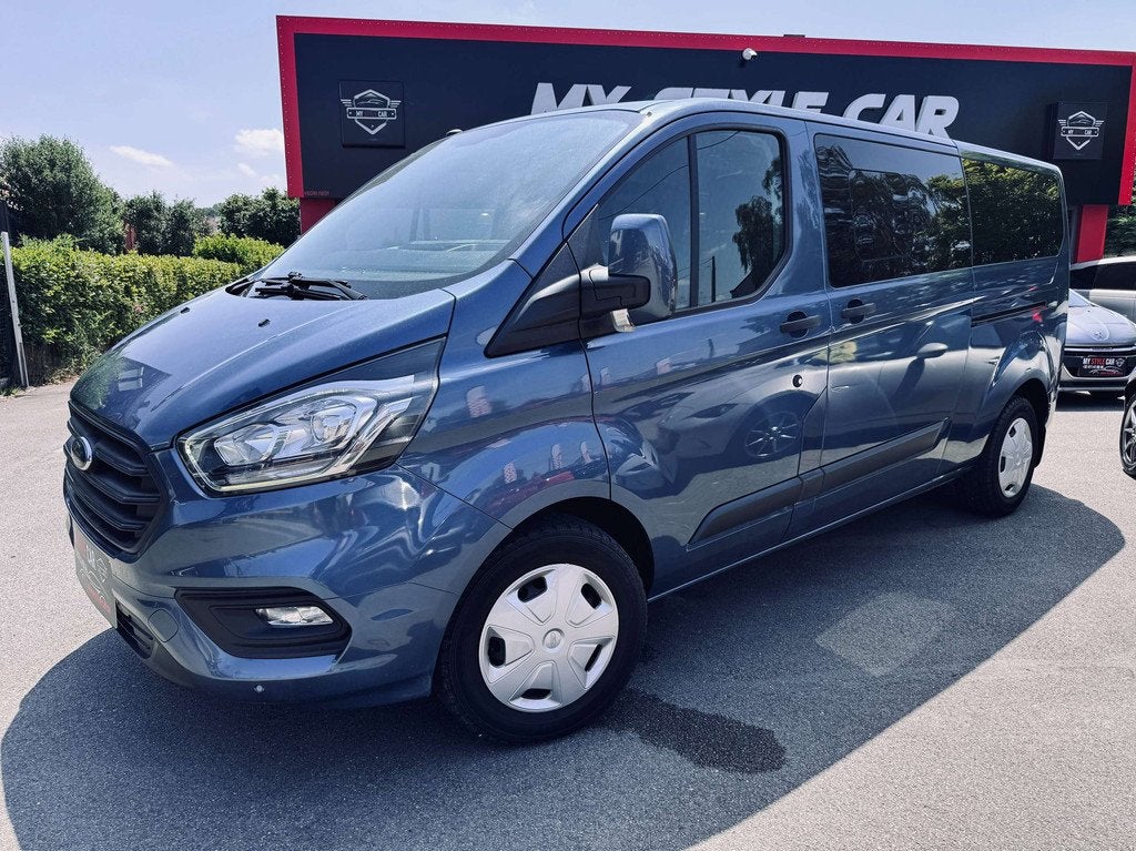 Ford Transit Custom 2.0 TDCi , 8 Places, GARANTIE 1 AN, Autos, Achat, 6 portes, Euro 6, Entreprise