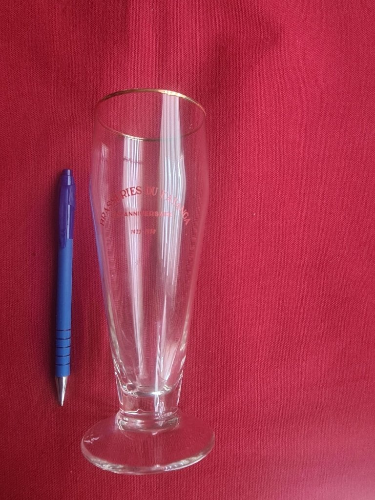 Brasserie Simba du Katanga, Verzamelen, Verzenden, Zo goed als nieuw, Glas of Glazen