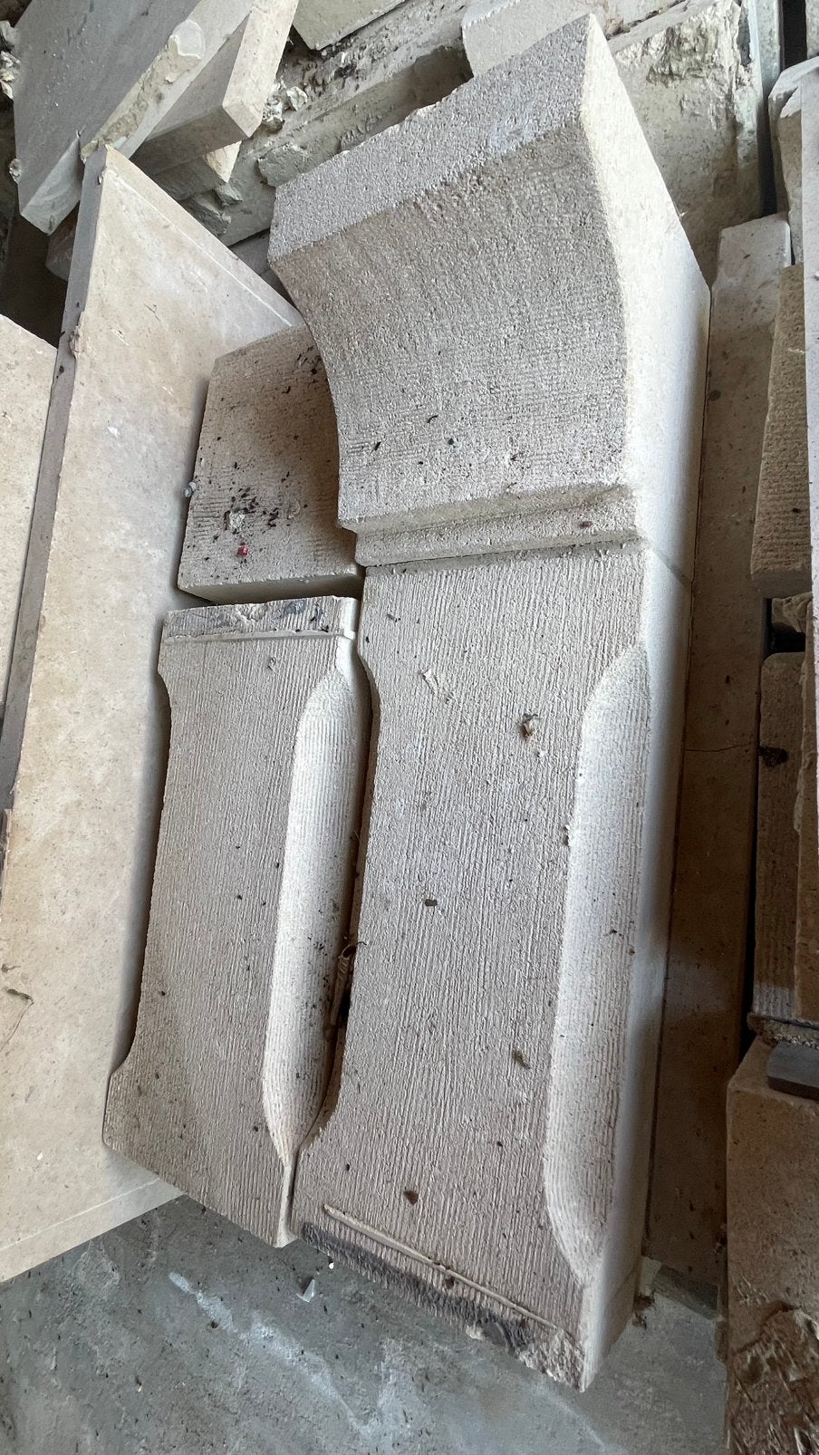 Schouw witsteen, Doe-het-zelf en Bouw, Ophalen, Gebruikt