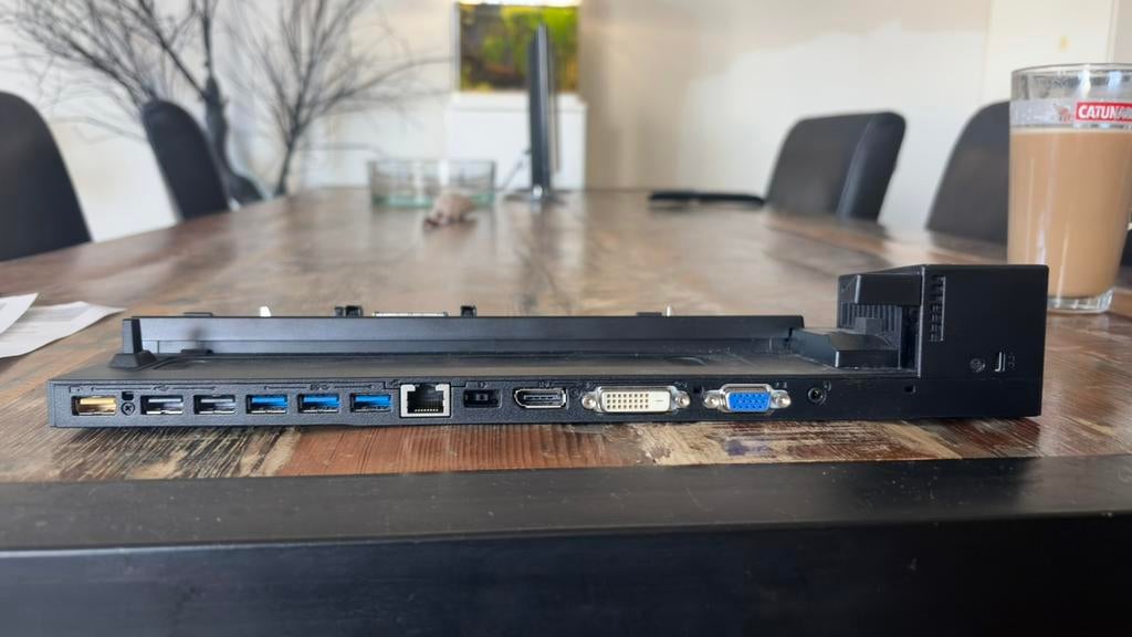 Lenovo ThinkPad Pro Dock, Informatique & Logiciels, Stations d'accueil, Comme neuf, Station d'accueil, Portable, Enlèvement ou Envoi