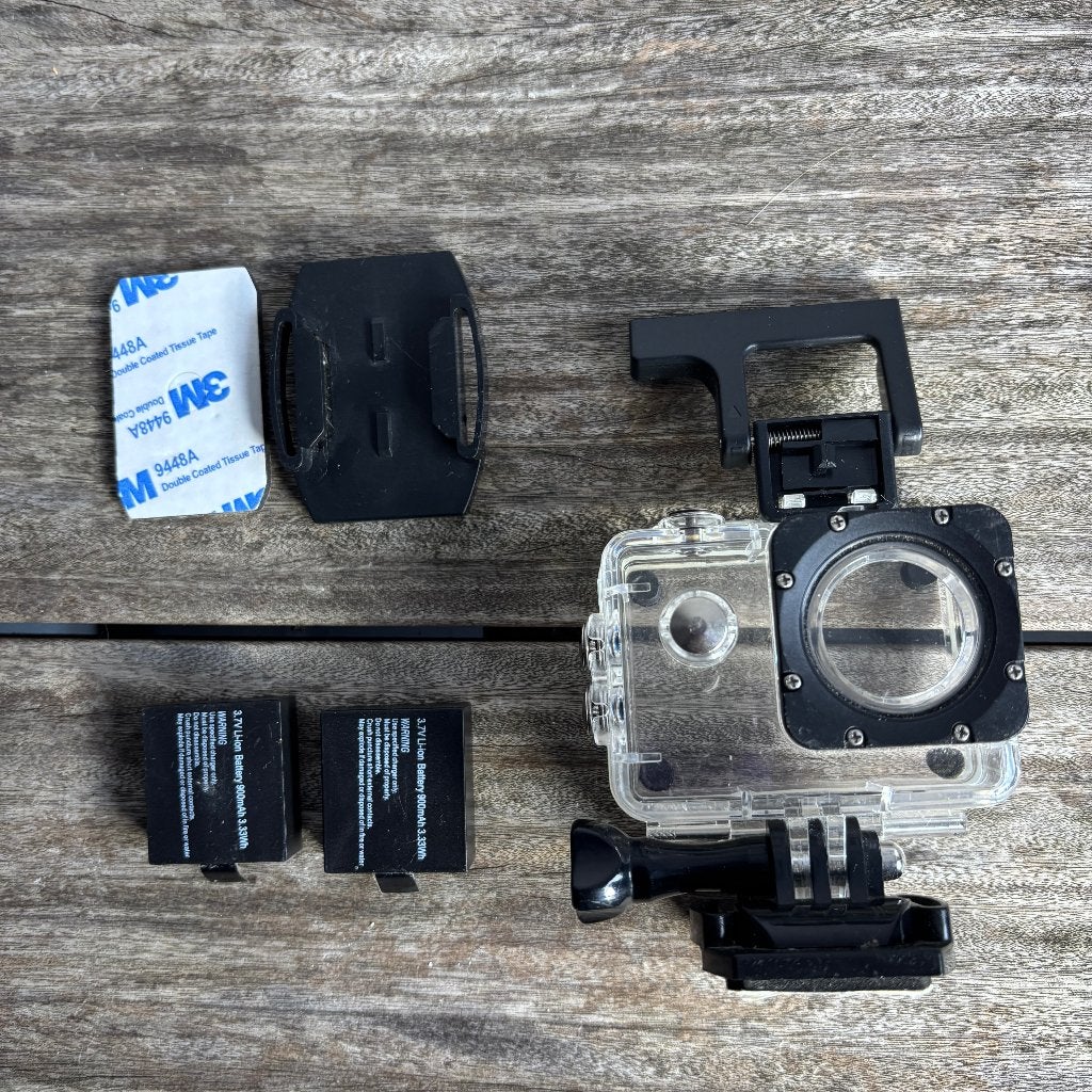 4K Ultra HD WiFi Action Camera + Behuizing & 2 Accu's, Ophalen of Verzenden, Gebruikt, Overige merken