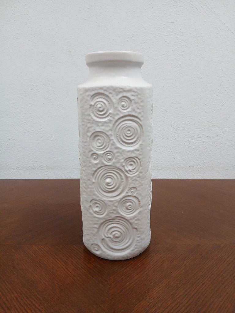 Prachtige XL West Germany vloervaas Scheurich 'Jura', Antiek en Kunst, Ophalen of Verzenden