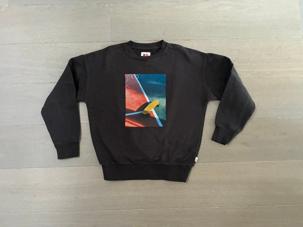 Zwarte Sweater trui AO76 American Outfitters. (Maat 14 jaar), Trui of Vest, AO76 American Outfitters, Ophalen of Verzenden, Zo goed als nieuw