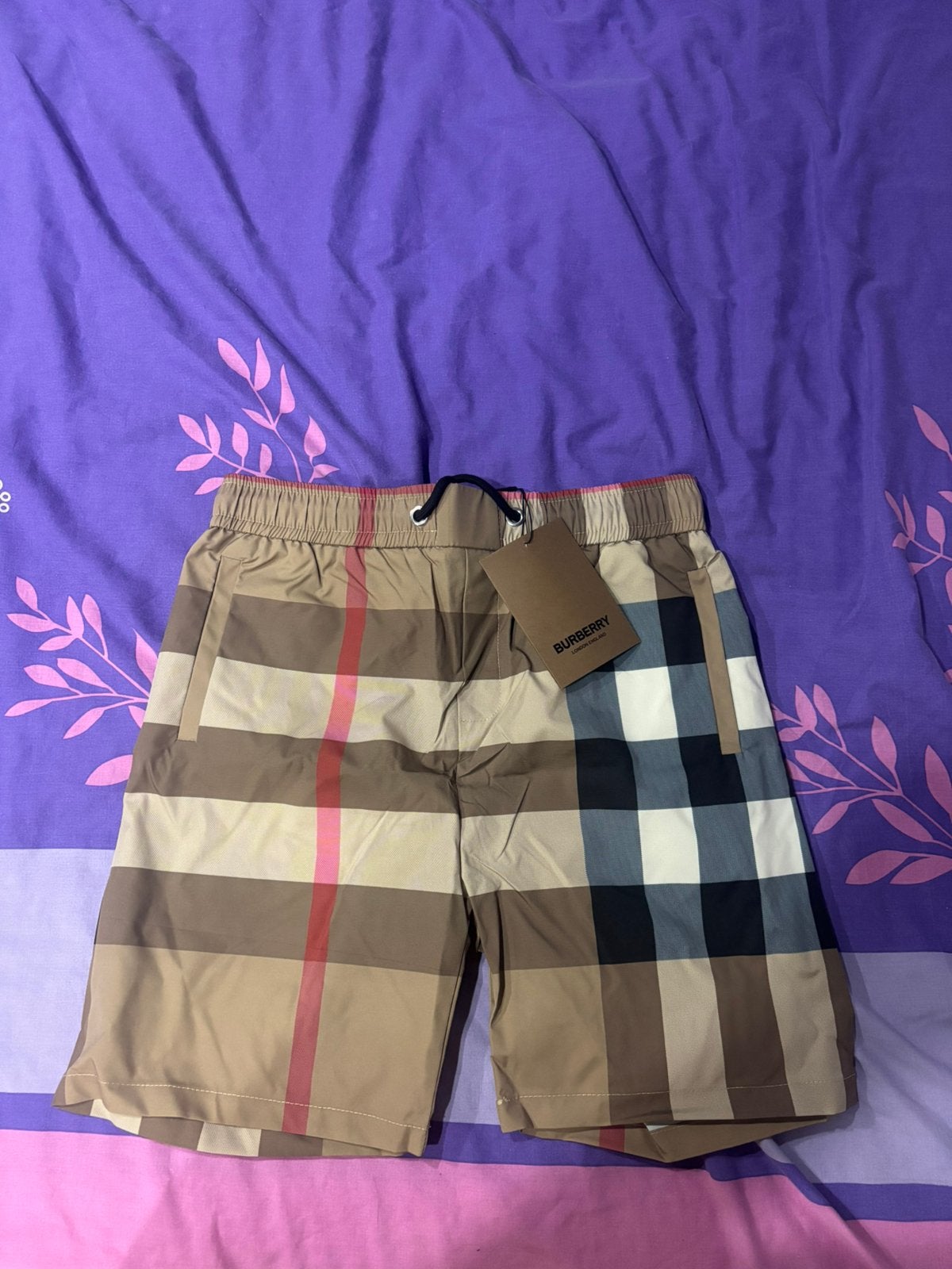Burberry zwemshorts, Kleding | Heren, Badmode en Zwemkleding, Ophalen of Verzenden, Maat 52/54 (L), Meerkleurig, Zwemshort