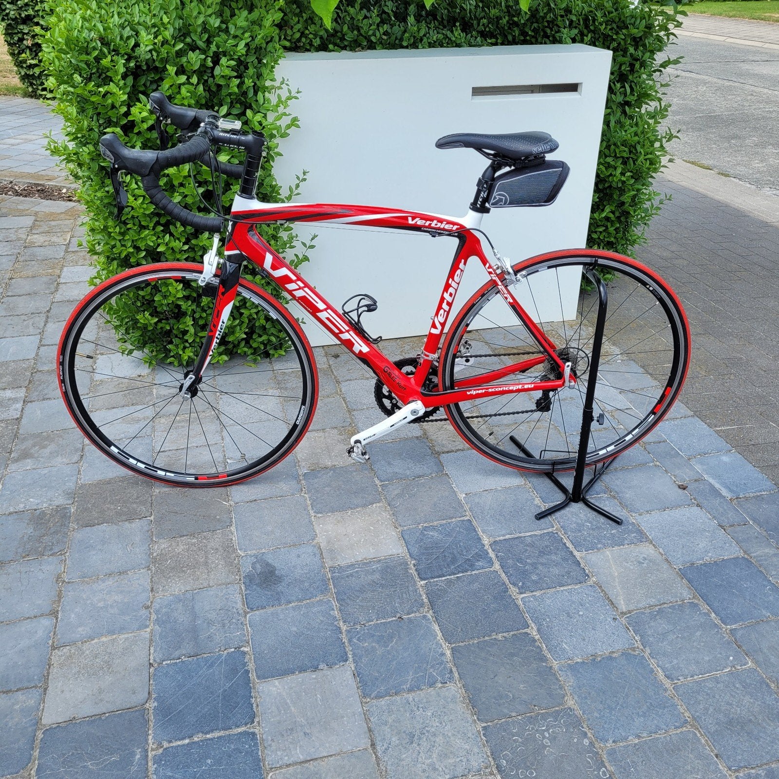 Koersfiets in carbon, Fietsen en Brommers, Ophalen, Carbon