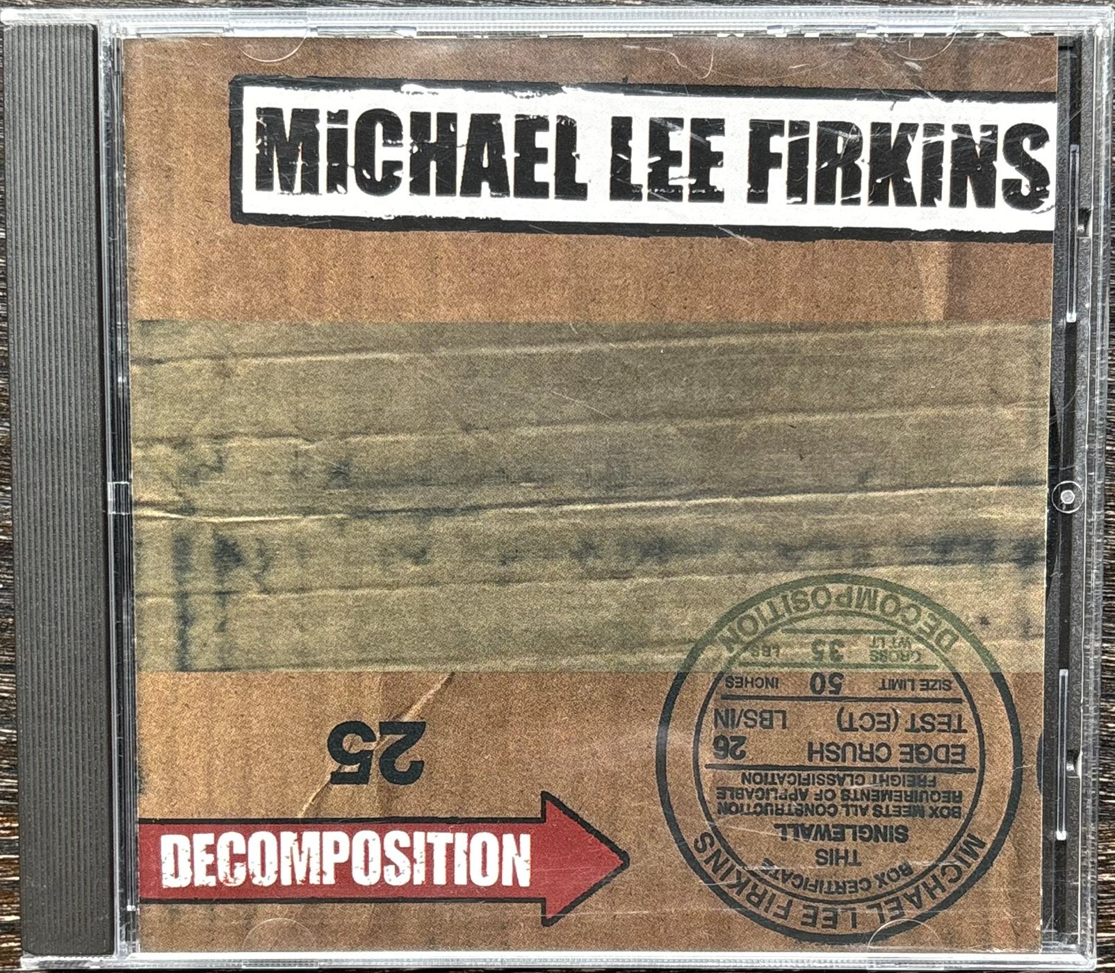 MICHAEL LEE FIRKINS - Decomposition, Cd's en Dvd's, Ophalen of Verzenden, Zo goed als nieuw, Hardrock
