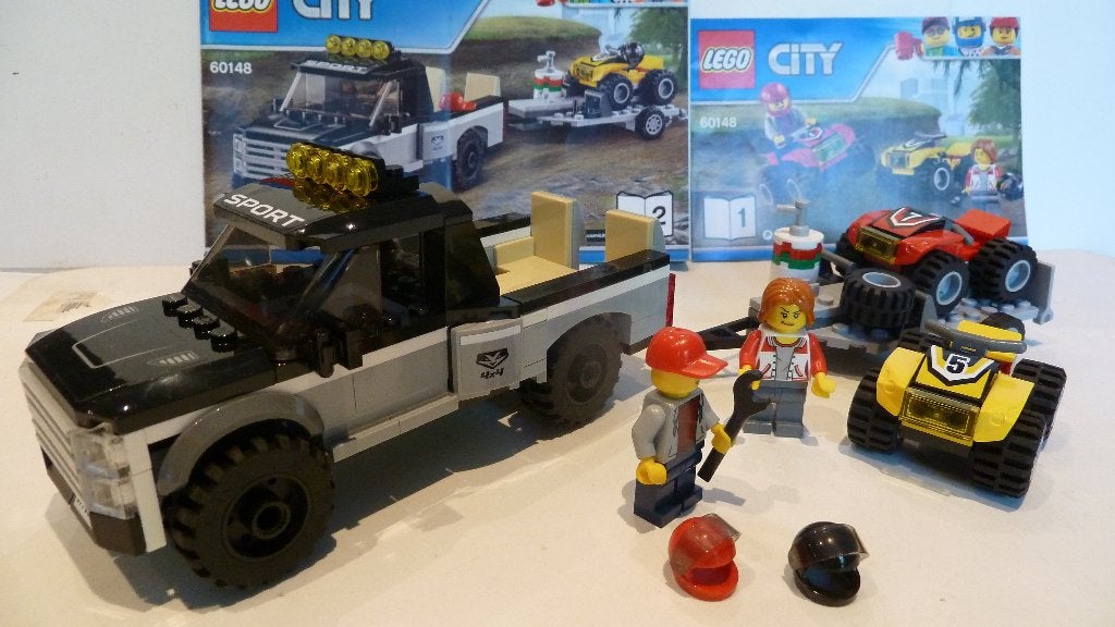 Lego City Racing 60148 ATV Race Team, Compleet, City, Lego, Ophalen of Verzenden