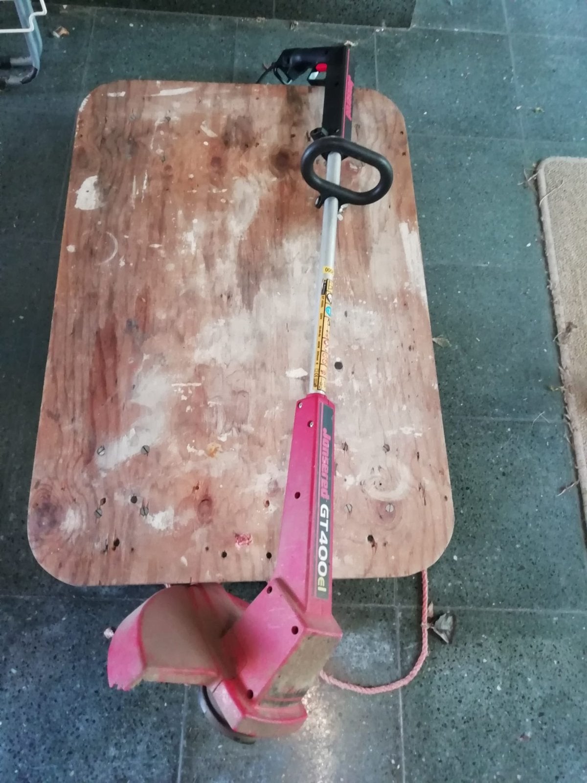 Kantenmaaier grastrimmer elektrisch, Jardin & Terrasse, Coupe-bordures, Enlèvement, Utilisé, Électrique