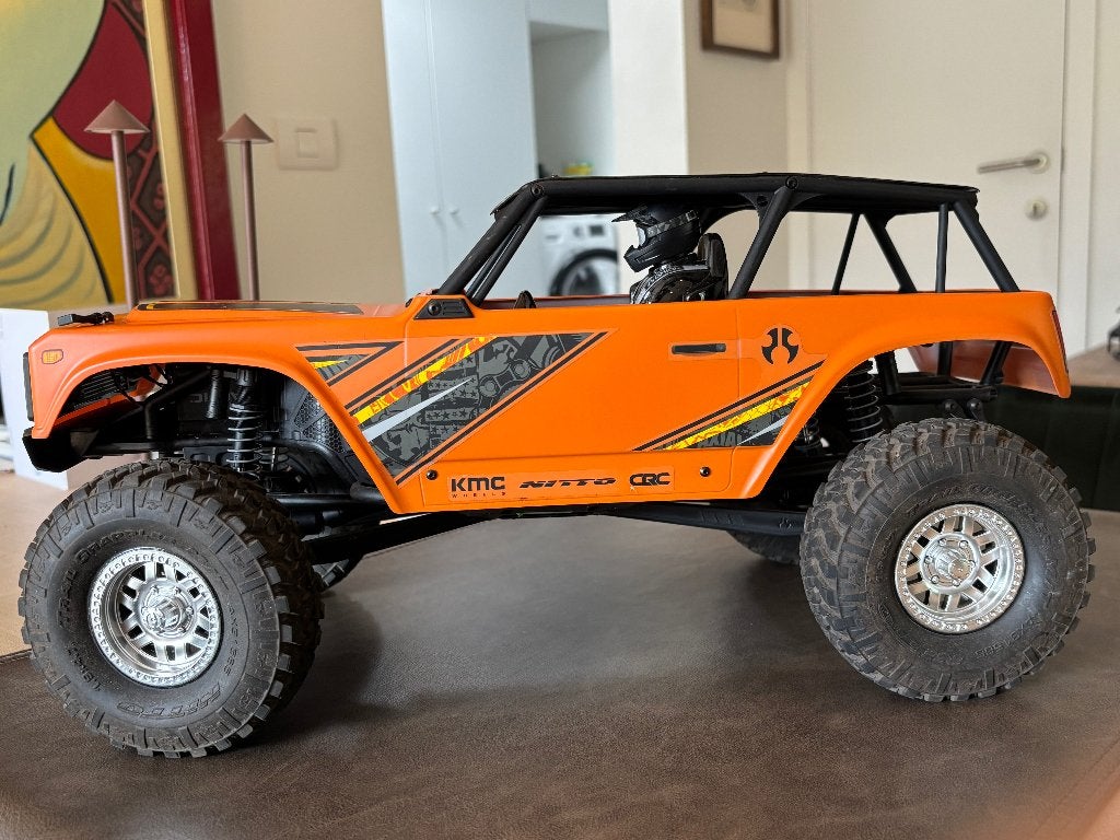AXIAL 1/10 WRAITH 1.9 4WD ROCK CRAWLER BRUSHED RTR, Auto offroad, Nieuw, Schaal 1:10, RTR (Ready to Run)